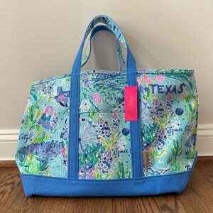 LILLY PULITZER MERCATO TOTE NWT